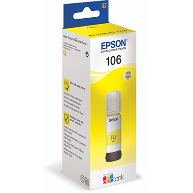 Epson C13T00R440 106 Yellow Ink Bottle (70ml)